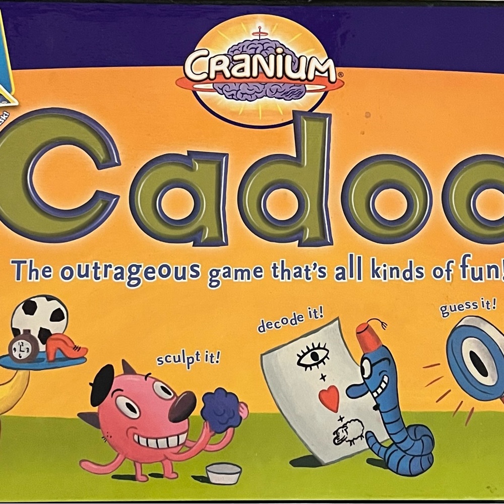 Cadoo board game for ages 7 and up! All pieces in box and in excellent condition